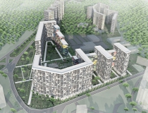 Концепция размещения жилого комплекса на Юго-Западе Москвы